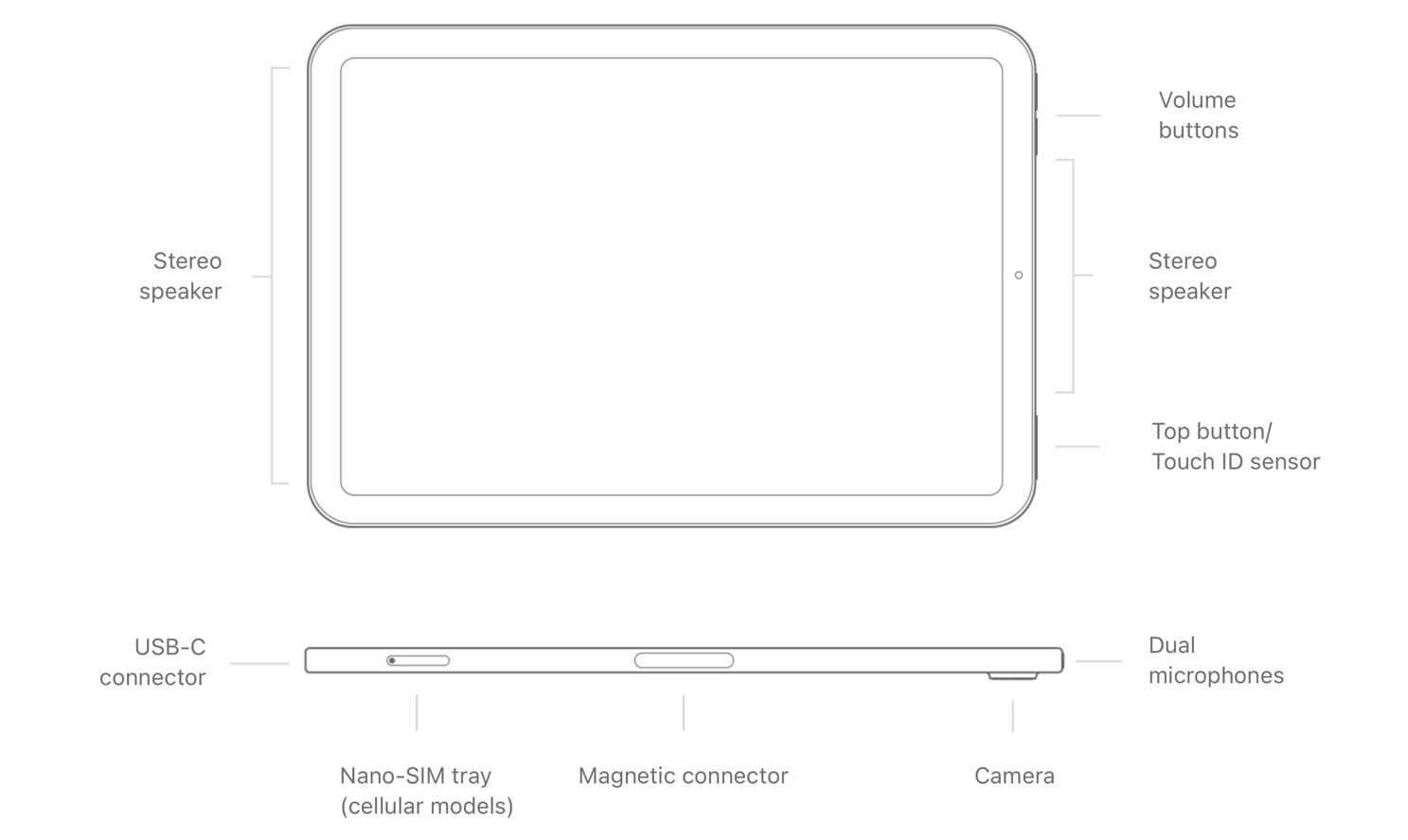 Buttons and Connecters